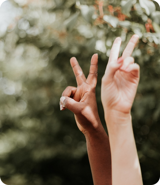 people helping each other, the image must be realistic